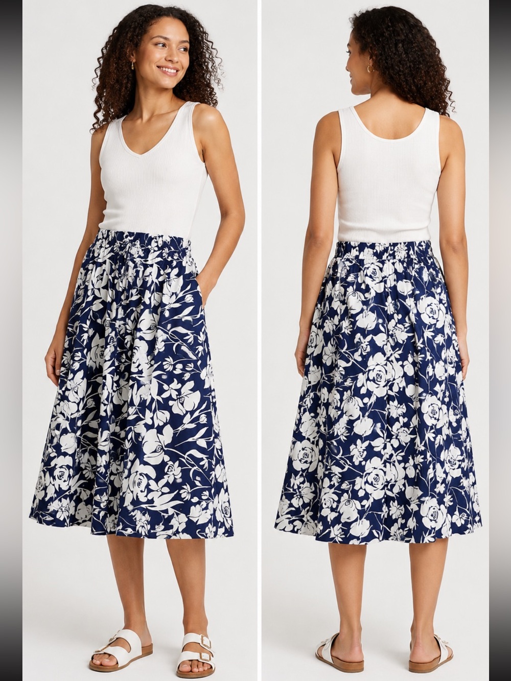 🎉5 for $45🎉 A new day skirt size L